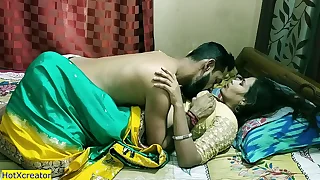 Gorgeous Indian Bengali Bhabhi amazing hot fucking with object agent! with clear hindi audio Final part
